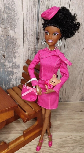 Black fashion doll elegant - fashion,