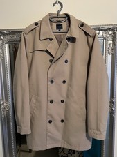 Fisk Of Oslo Beige Trench Coat (XXL) RRP: £160 BNWOT (Zara Reiss Esqué)