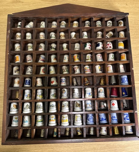 Vtg thimble collection lot - vtg, of