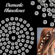 Sew On Clear Crystal Rhinestones Diamantes for Necklace Jewellery 50-500pcs
