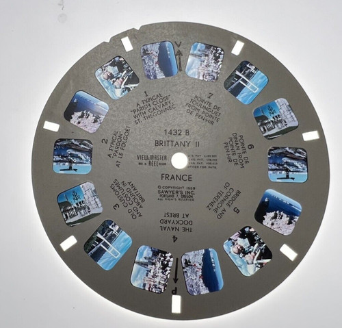 Vintage view master reel - view-master, 1432b