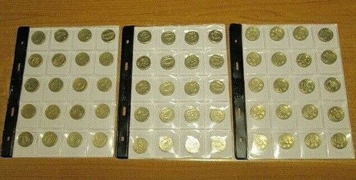 Round coin sets bridges - round, sets,