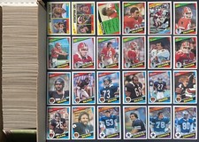 1984 Topps - Football Cards -