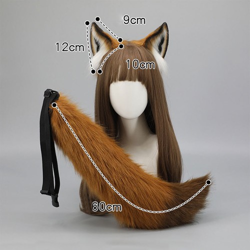 Cute fox ear headband fluffy - cute,