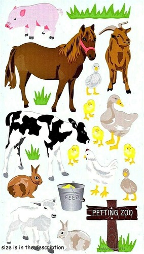 Petting zoo sticko - petting,
