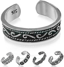 Toe Ring Real Solid 925