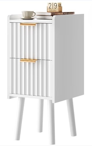 Narrow nightstand side table - narrow,