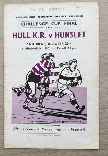 Rugby league programme - league, /