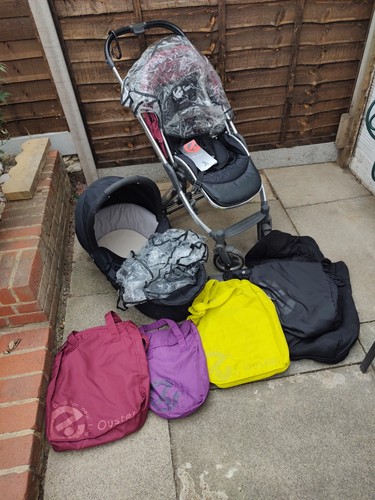 Oyster buggy carry cot set - carry,