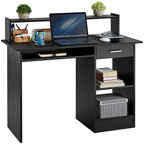 Computer desk with drawers - computer,