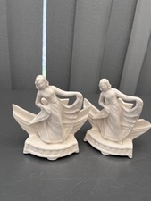 Pair Vintage 1950s Art Deco
