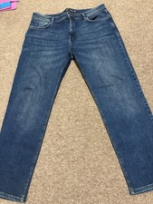 Blue Denim Jeans 38r Straight