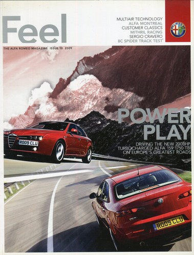 Alfa romeo feel magazine - romeo,