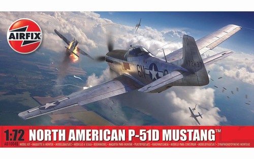 Airfix north american - american, p-51d