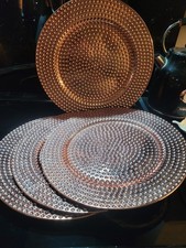 Four Hammered Copper Effect