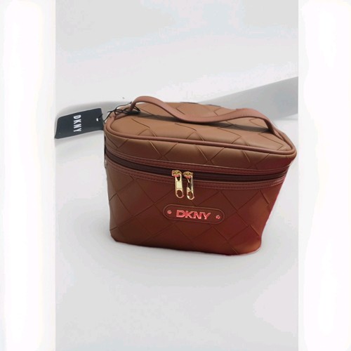 Dkny branded brown - dkny, quilted