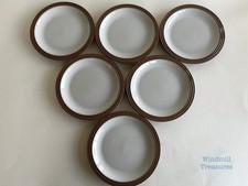 6 DENBY GREYSTONE TEA SIDE