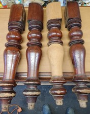 Set of 4 Antique Mahogany