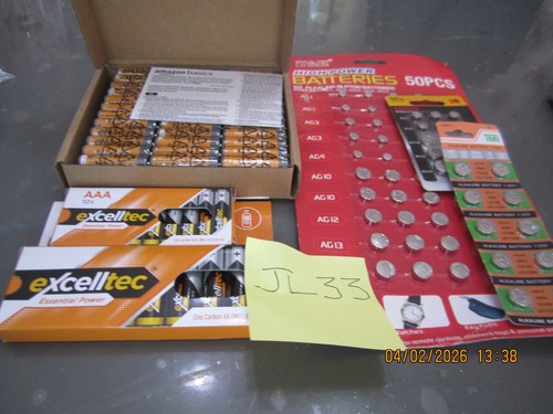 Job lot assorted - lot, batteries
