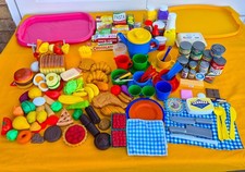 Toy Pretend Play Food Large Selection 172 pcs. Great Addition to Kitchen/Shop