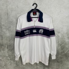 SCOTLAND 2000 2002 AWAY RUGBY UNION SHIRT CANTERBURY NATIONAL JERSEY SIZE L