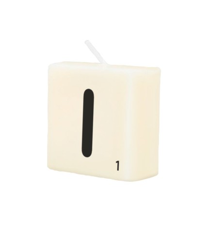 Letter candle - letter,