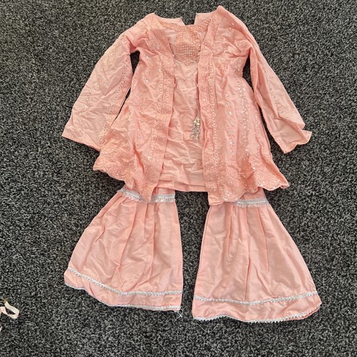 Pink pakistani indian suit - pakistani/indian,