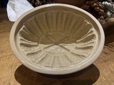 Vintage Earthenware Jelly Mould England Kichenalia