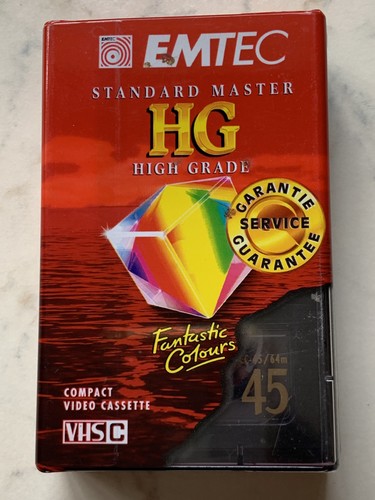 Emtec vhsc tapes - vhsc,