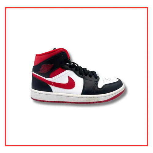 Air jordan mid gym red - red, black