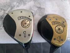 CLASSIC SPALDING EXECUTIVE WOOD SET - DRIVER, & 4 WOOD, RIGHT HANDED