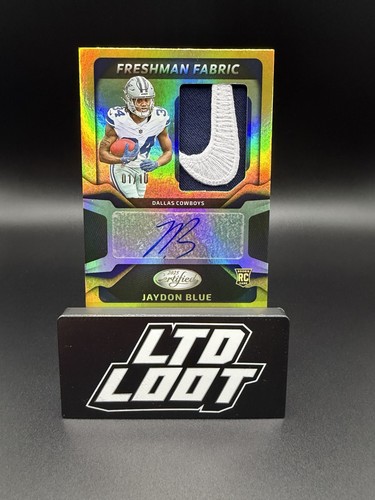 Jaydon blue rookie patch - jaydon, auto