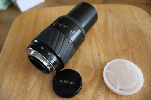Minolta zoom camera - camera, lens