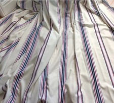 1 Single Bespoke hotel Luxurious Curtain In 92"d x 60"w Classic  Regal stripe