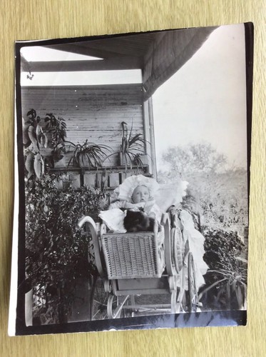 Old photograph baby - old, a