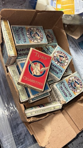Vintage antique cigarettes - vintage,