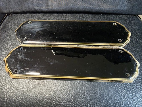 Ceramic door finger plate - 2x,