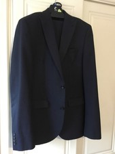 mens suit from Next navy blue