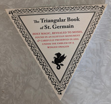 1 OF 444, THE TRIANGULAR BOOK OF ST. GERMAIN, HOLY MAGIC, OUROBOROS PRESS