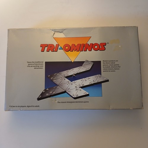 Vintage 1986 triominos - vintage,