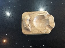 MouseMan Oak Ash Tray 1960's