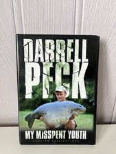 Darrell Peck Signed Books: My Misspent Youth & My Big Carp Buzz
