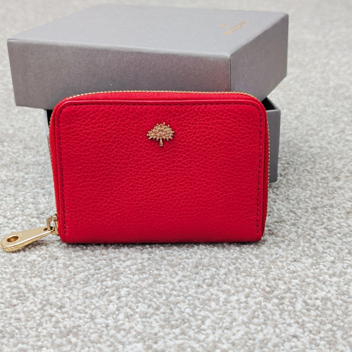 Mulberry red leather - red,