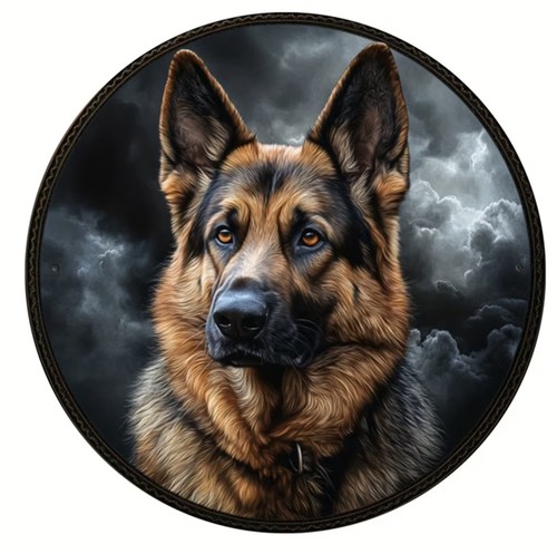 Alsatian german shepherd dog - alsatian,