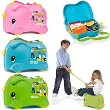Suitcase Baby Sitting on
