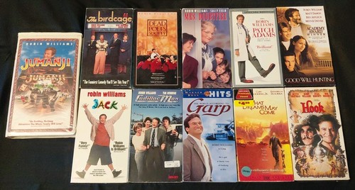 Robin williams lot vhs - williams, of