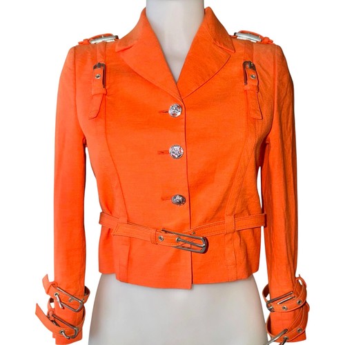Versace vintage bondage jacket - versace,