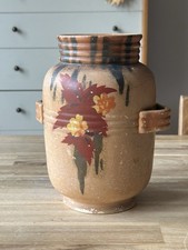 Vintage Rustic Stoneware Vase