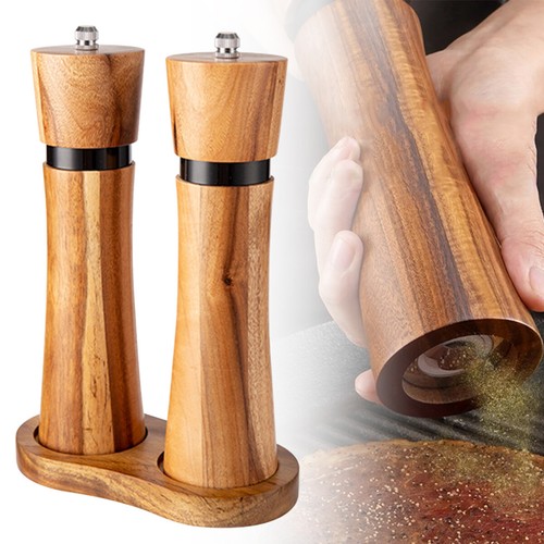 Elegant acacia salt - elegant, pepper