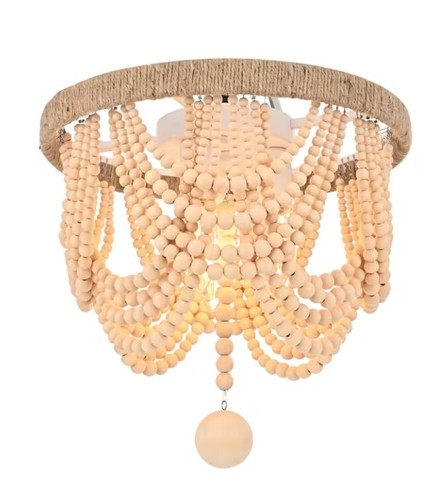 Flush mount chandelier light - flush,